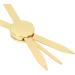 Eyebrow Ruler Adjustable Accurate Positioning Stainless Steel Material Gold Design Brow Measuring Tool - Buy Online on GoSupps.com