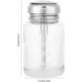 Gel Polish Remover Nail Polish Remover Pump Dispenser Empty Press Glass Bottle Liquid Container for Manicure Makeup Remover Nail Art(80ml) - Buy Online on GoSupps.com