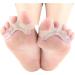 ALINZO Gel Toe Separators for Hallux Valgus - Orthopedic Bunion Corrector & Big Toe Straightener - Day & Overnight Support - Buy Online on GoSupps.com
