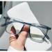 Fashion Blue Light Blocking Reading Glasses +350 | Anti-Glare Oversized Computer Readers | Stylish Flat Light Mirror Eyeglasses - Buy Online on GoSupps.com