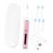 NOLITOY 3 Sets Electric Toothbrush Soft Bristle Toothbrush USB Tooth Brush Kid Toothbrush Portable Toothbrush Toothbrushes Home Toothbrush Pink Soft Fur Abs Cleaning Brush Child