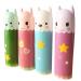 Milopon 2x toothbrush-etui toothpaste etui travel toothbrush holder toothbrush covers box cover storage box for travel (pink + blue)