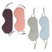 Night Mask 4pcs Double Side Sleep mask Silk Eye mask Sleeping mask Safety Goggles Night Eye Cover Eye for Adult Milk Silk Eye Protector Sleeping Blinder Elasticity