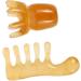 Magiclulu 6 STK Resin Massage Combs - Scalp & Head Massage Tools | Gua Sha Facial Scratching Tool for Relaxation - Buy Online on GoSupps.com