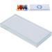 Palettes d'art nail couleur m lange de verre en verre rectangle de maquillage m lange de faux cils support de colle de cils - Buy Online on GoSupps.com