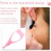 Dajidafu 3 in 1 Mascara Shield Portable False Natural Eyelashes Curler Applicator Guide Guard Upper and Lower Eye Lash Beauty Supplies - Buy Online on GoSupps.com