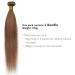 Elailite Real Hair Sew-In Extensions - Brazilian Straight Hair Bundles 45cm 100g #06 Light Brown - Buy Online on GoSupps.com