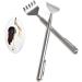 Beavorty 2-in-1 Retractable Stainless Steel Back Scratcher | Telescopic Design for Elderly | Long Reach & Comfort - Buy Online on GoSupps.com