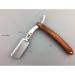 Fomiyes Portable Razor - Manual Straight Blade Shaver for Men | Metal & Bamboo Beard Grooming Tool - Buy Online on GoSupps.com
