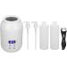 Massage Oil Warmer with LED Display - Touch-Control Temperature Setter for Essential Oils & Lubricating Gels - Spa Salon Dispenser (EU Plug 100-240V) - Buy Online on GoSupps.com