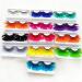 Boys Long-Tailed False Eyelashes - Exaggerated Colorful Feathers for Stage & Festival Art - Orange - Buy Online on GoSupps.com