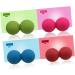 Ultechnovo Silicone Massage Ball Set - Extra Solid Full Body Peanut Massage Balls for Muscle Soreness Relief | Fitness & Wellness - Buy Online on GoSupps.com