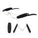 OVNMFH 2023 New ultra-light screwless foldable foldable reading glasses made of titanium material portable 360-degree mini bag prevents blue light reading glasses auto-trailer folding glasses for unisex (black 2.00) black 2.00