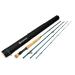 Redington Predator Fly Fishing Rod with Tube, 4 Pieces, Big Game Fish Rod, Freshwater and Saltwater 5 WT 9'