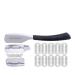 DE Razors 10 Blades Manual Shaver Salon Barber Razor Beard face shaver underarm hair removal Body shaving men shave eyebrow