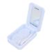 Verdant touch contact lens box for women contact lens box owner soaking storage container with mirror bottle tweezers applicator rod (blue) 1 multicolored 60_x_180_cm