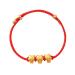 OralGos Wholesale Dragon Year Bracelet Accessories Delicate Handcraft Dragon Year Bracelet Light and comfortable to wear 3 cotton rope