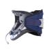 RKXKJ inflatable collar neck traction device with airbag 6-speed height adjustment 360 neck protection adjustable tightness to relieve the cervical vertebra compression blue