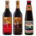 Lee Kum Kee Premium Essential Stir Fry Cooking Set (Light and Dark Soy Sauce + Oyster Sauce)