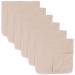 Comfy Cubs Muslin spit towels 6 set large 100% cotton hand washcloth 6 layers extra absorbent and soft (blush 6-pack) blush pack of 6