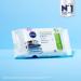 NIVEA Biodegradable Cleansing Wipes for Normal Skin - 40 Plant Fiber Makeup Remover Wipes (Pack of 1) - Buy Online on GoSupps.com