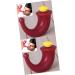Healeved 2pcs Nasal Wash Kit - Kid-Friendly Neti Red Rinsing Yoga Cleanser for Sinus Relief - Adult Nose Pot Irrigation for Nasal Health - Buy Online on GoSupps.com
