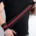 FAMOUS SPORT Red Gym Wrist Wraps for Weightlifting - Professional Wrist Support with Thumb Loop for Men & Women - Ideal for Crossfit, Powerlifting, and Strength Training - 18 inch - Buy Online on GoSupps.com