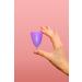 Buy Menstrual Cup for Normal & Heavy Bleeding - Medical Silicone | 2 Sizes Available - White - Buy Online on GoSupps.com