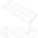 STOBAZA Eggs Refrigerator Egg Container Egg Holder Fridge Acrylic Bin Organizer Egg Rack Egg Tray Trash Can - Buy Online on GoSupps.com