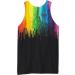 Men's 3D Print Tank Top - Summer Casual Novelty Gym Workout Tank - Paint Dripping Design | Loveternal - Buy Online on GoSupps.com