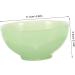 Ultechnovo Men's Razor Cream & Shaving Soap Bowl Set - 3 Multi-Purpose Containers for Perfect Shaves - Green Terrarium Inspired Design - Buy Online on GoSupps.com