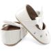 LACOFIA Baby Girls Anti-Slip First Walking Shoes | Infant Bowknot Mary Jane Princess Party Shoes 6-12 Months - White - Buy Online on GoSupps.com