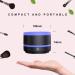 Electric Makeup Brush Cleaner with Silica Gel Mat Bowl - Small, Easy to Clean, Type-C, Automatic 5V 1A - Beauty Brush Cleaner Machine Tools (Blue) - Buy Online on GoSupps.com