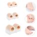 OHPHCALL Toe Separators for Men & Women - 6pcs Silicone Toe Separator Nail Protector Set for Foot Care - Buy Online on GoSupps.com