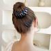 Colorful Bird Nest Hair Holder Set - 7 PCS Plastic Ball Bun Ponytail Hair Clips for Women - Buy Online on GoSupps.com