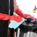 Dishwashing Gloves Lengthened and Thickened Rubber Waterproof and Anti-Skid Housework Kitchen Laundry Cleaning red Flag Medium gules - Buy Online on GoSupps.com