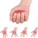 Dairf Hand Trainer & Finger Trainer Kit - Egg-Shaped Grip Balls (3 PCs) + Finger Trainer for Hand Strengthening Pressure Relief & Rehabilitation | International Shipping Available - Buy Online on GoSupps.com