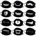 Reusable Black Cotton Mask - Funny Fangs Design | Anti-Dust Mouth Cover for Outdoor Activities - International Shipping Available - Buy Online on GoSupps.com