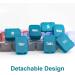 7 Day 1 Time a Day Detachable Travel Pill Box Organiser - Blue - Buy Online on GoSupps.com