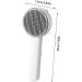 Decorhome Cat Care Brush - Portable Depilatory Tool for Long-Haired Pets | Remove Mats & Nodes Effortlessly - Buy Online on GoSupps.com