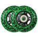 Cheetah Rippers Wheels for Ripstik Wave Board with ABEC 9 Bearings, 76mm, Set of 2 Green