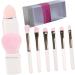 Beaupretty 5 Sets Makeup Brush Set Facial Tools Eye Shadow Brush Face Sponge Makeup Tool Make up Sponges Makeup Brush for Girls Makeup Supplies Travel Square Artificial Fiber Suite White - Buy Online on GoSupps.com