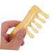 Fomiyes 2-Pack Resin Stone Massage Comb | Gua Sha Scalp & Face Massage | Chinese Beesenwachsharz for Holistic Wellness - Buy Online on GoSupps.com