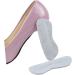 FRCOLOR 4 Pairs Suede Shoe Grips & Heel Pads for Women - Adhesive Inserts for Kitten Heels & Dressy Shoes - Cushion Comfort for Boots - Grey 10.7x3.5cm - Buy Online on GoSupps.com