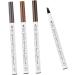 Didiseaon 12 Pcs Waterproof Eyebrow Pen Eyebrow Pen Brow Pencil Liquid Eyebrow Pen Eyebrow Makeup Tool 1 count (Pack of 1) As Shownx3pcs - Buy Online on GoSupps.com