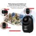YunSye WLAN Home Camera - 1080p Indoor Security & Pet Monitor with Night Vision Two-Way Audio & Motion Detection - Buy Online on GoSupps.com