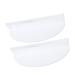 Hair Extension Rack Organizer Hair Extension Holder Reusable Acrylic Easy to Use for Weaving for Styling (White) - Buy Online on GoSupps.com