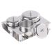 Manicure Container Liquid Powder Cup Crystal Tools Dispensing Container With Lid for Women manicure container