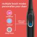 Colgate hum Black Electric Toothbrush Starter Kit with Travel Case and Extra Refill Head - Rechargeable Smart Sonic Toothbrush for Adults - Amazon Exclusive - Buy Online on GoSupps.com