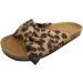 Creev Women's Fashion Leopard Sandals - Summer Open Toe Flat Thick Heel Casual Beach Shoes (EU 36 39 42) - Buy Online on GoSupps.com
